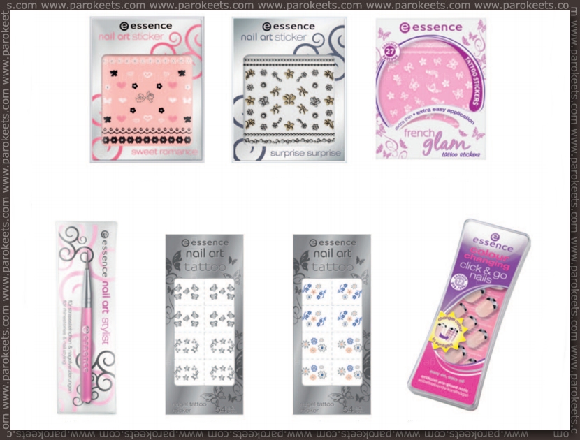 Essence going away products - fall 2012 - nail art