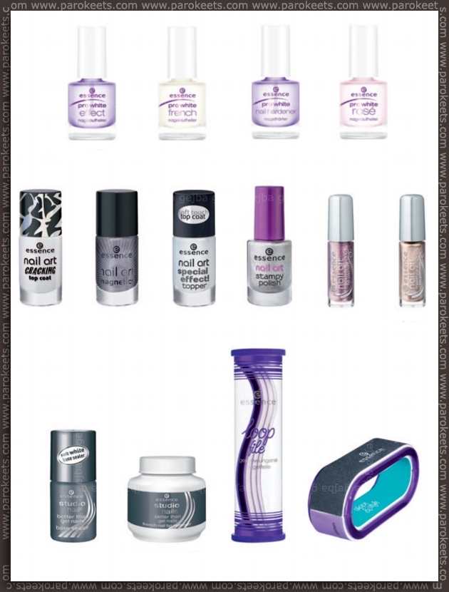 Essence going away products - fall 2012 - nails