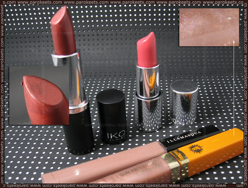 Maestra's Summer Favorites (July 2012): lip products