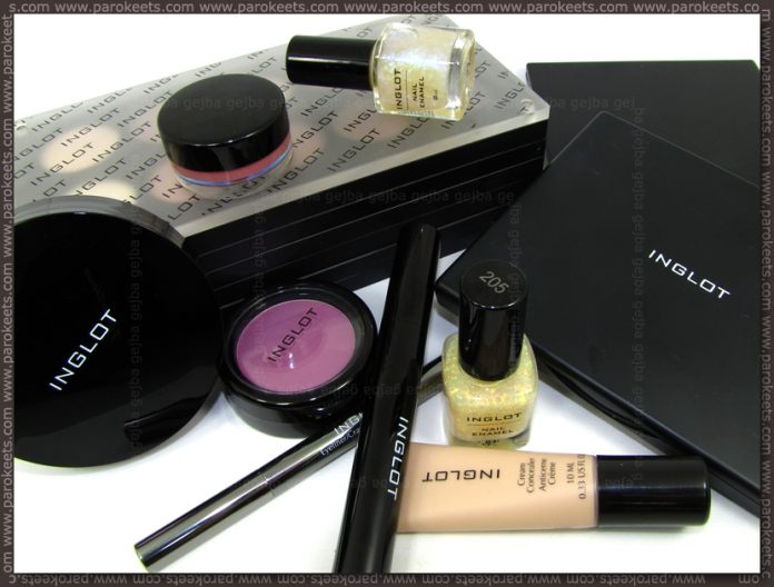 My Inglot cosmetics collection by Gejba