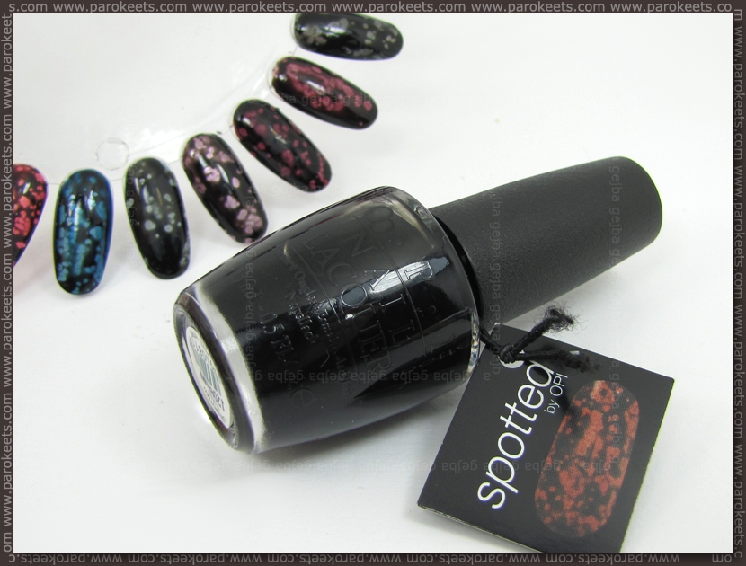 OPI Black Spotted