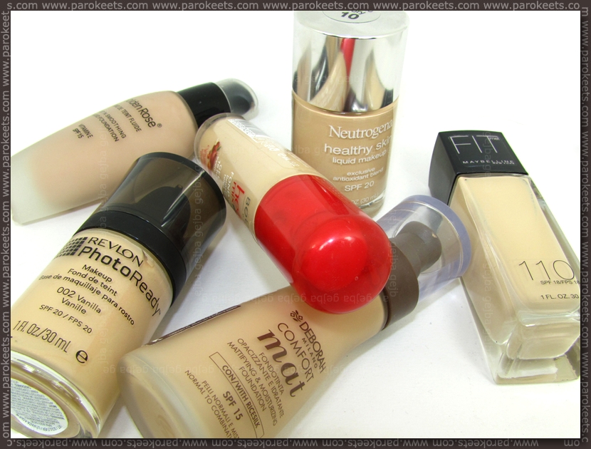 Liquid foundations waiting for review