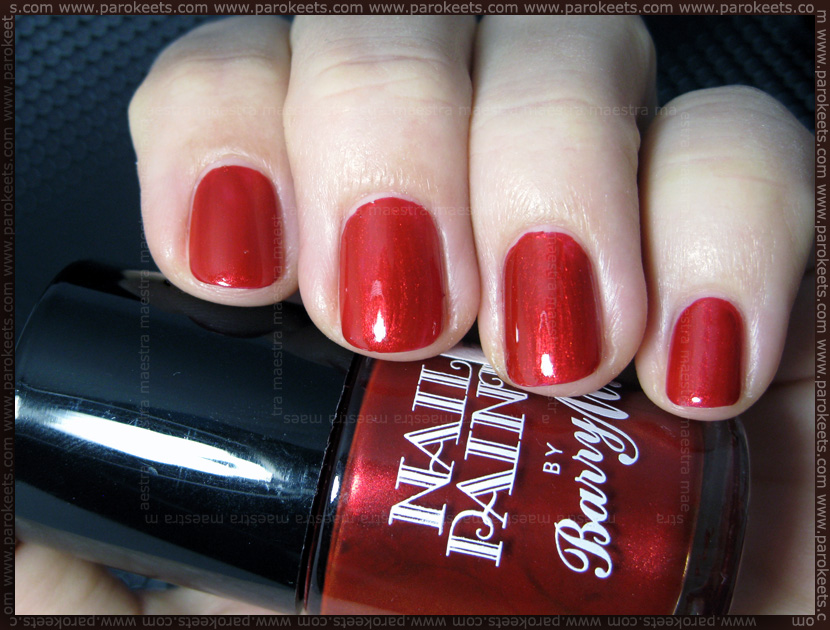 Swatch: Barry M - Retro Collection: Lady In Red