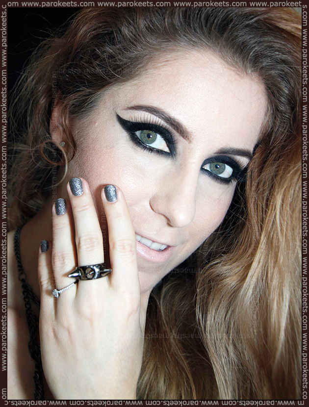 Editorial make up look: Rock Chic(k) by Maestra