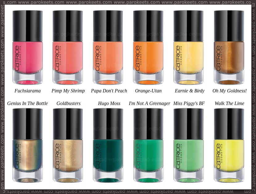 Catrice new nail polishes spring 2013
