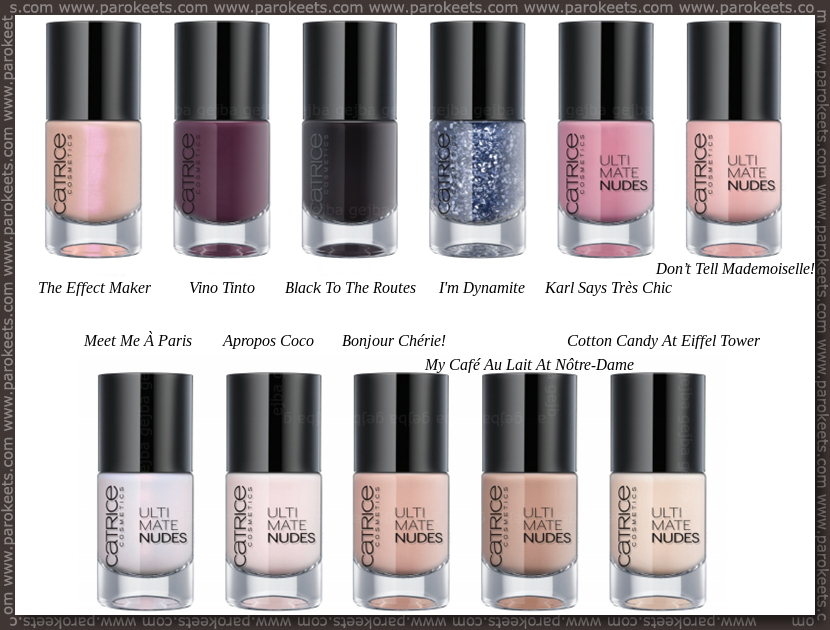 Catrice new nail polishes spring 2013 Catrice new nail polishes spring 2013