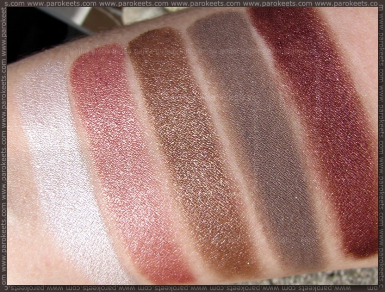 Maybelline Color Tattoo swatches