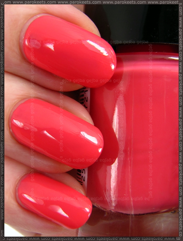Catrice Meet Me At Coral Island nail polish (2013)