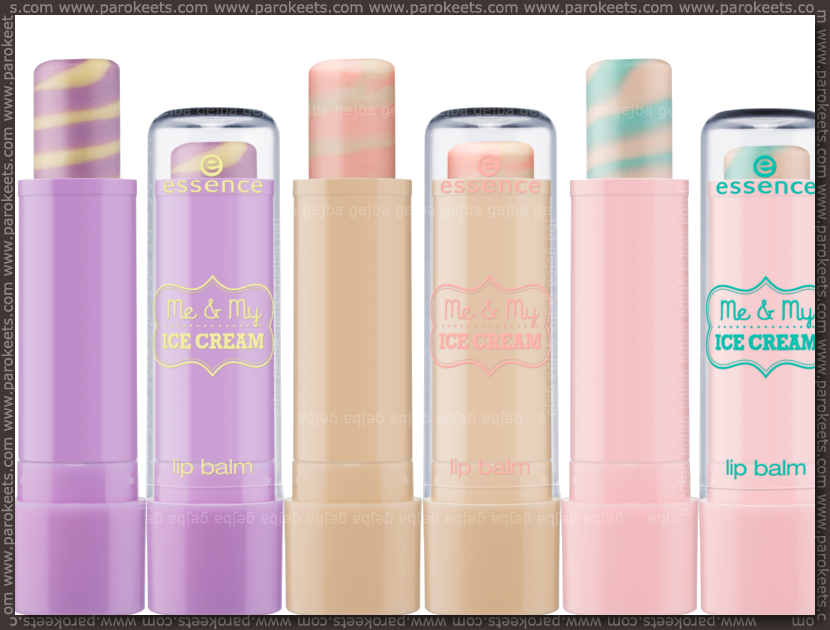 Essence Me & My Ice Cream LE lipbalm (preview)