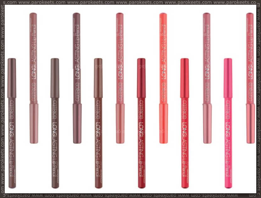 Catrice new for fall 2013 - lipliners