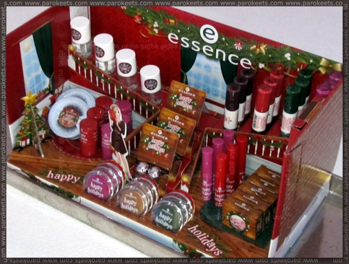 Essence Happy Holidays LE stand