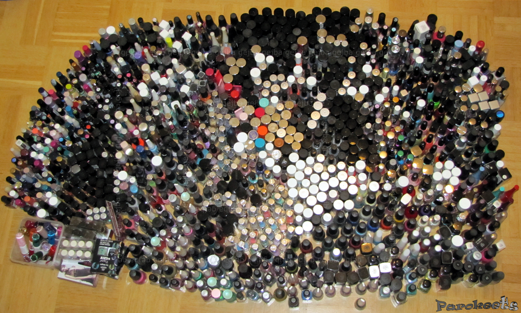 Nail polish collection by Gejba