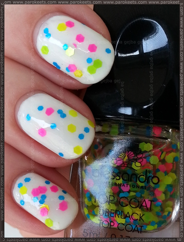 Essie Blanc + Alessandro Portland Dream swatch