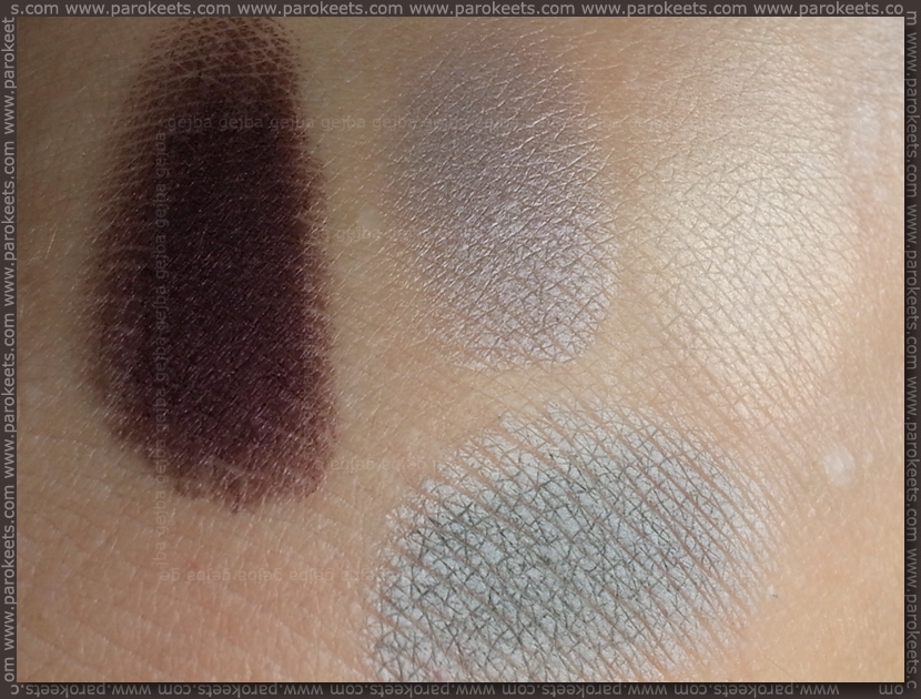 Catrice It Pieces Velvet Matt eyshadows swatch