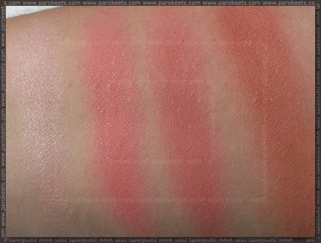 Revolution Ultra Blush Palette Hot Spice swatch