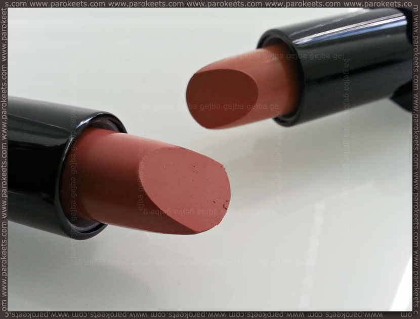 Illamasqua Nude and Starkers lipsticks