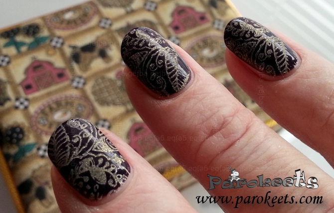 Stamping with crackle nail polishes? | Parokeets