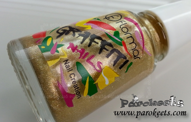 Flormar Graffiti G10 crackle nail polish