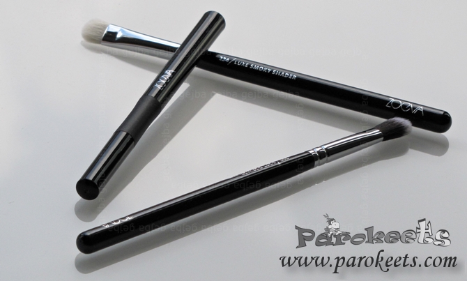 Zoeva eye brushes 227, 234, longlasting stylo liner