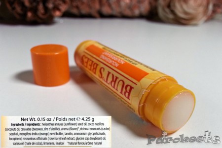 Burts Bees lip balm mango