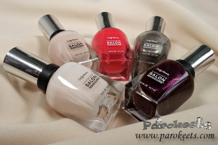 Sally Hansen nail polish collection by Gejba