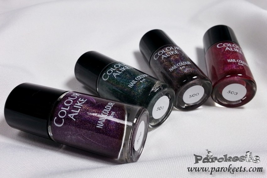 Colour Alike nail polishes