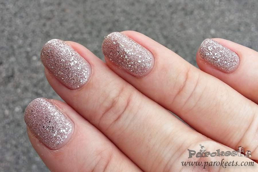 Avon GEL SHINE nail polish in Parfait Pink, review and swatches ~
