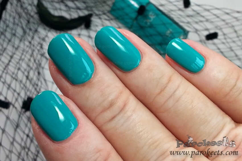 Bourjois La Lacque 12 Ni Vernis bleu nail polish (2015)