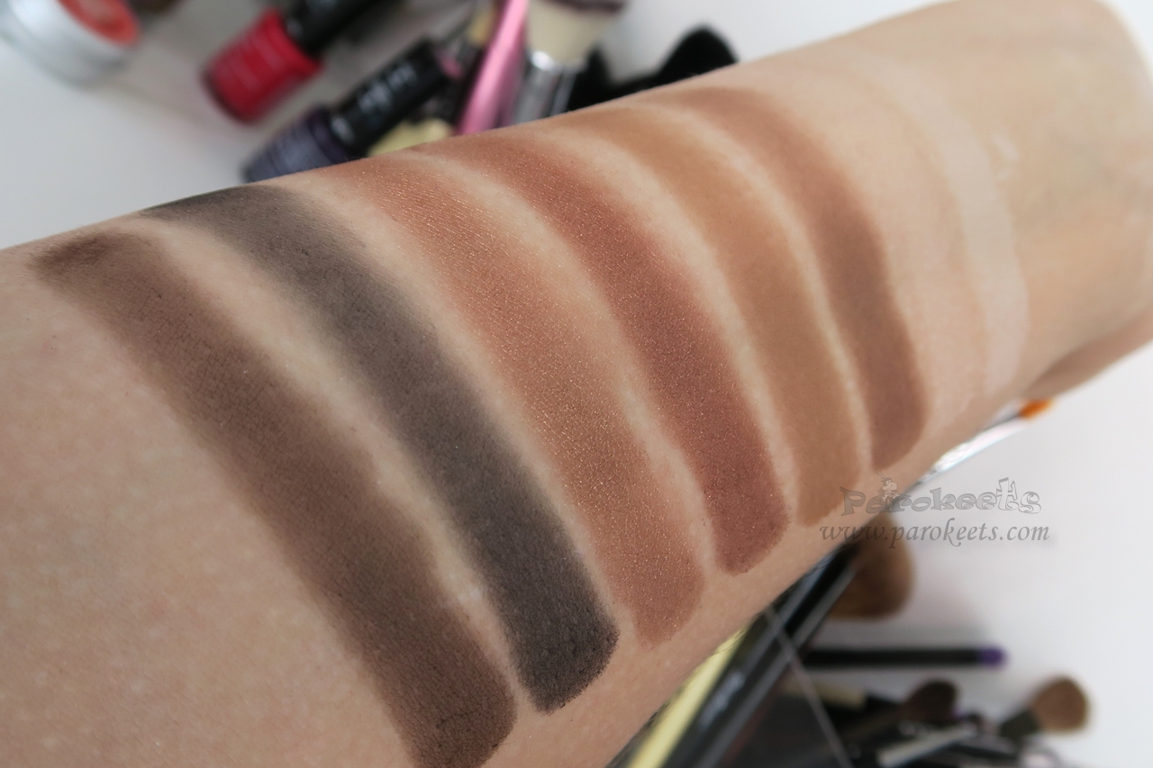Make up Factory Warm Earth eyeshadow palette (Birthday Sensation)