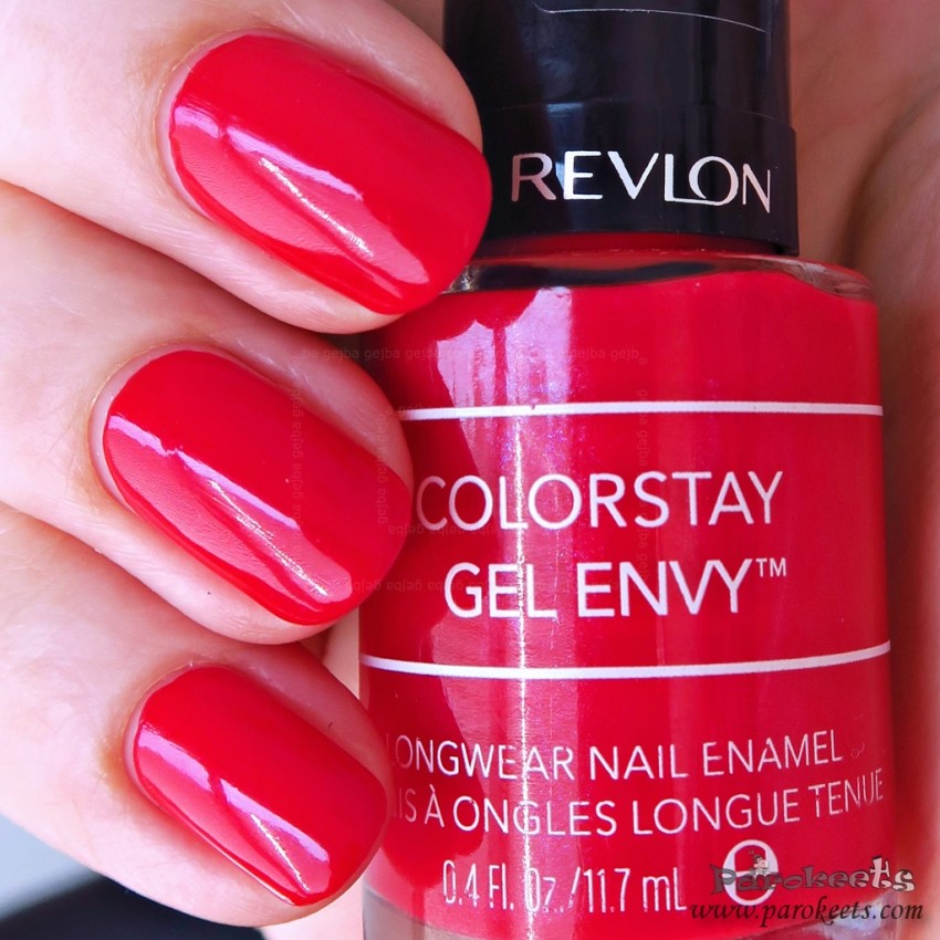 Revlon Roulette Rush nail polish swatch (Colorstay Gel Envy)