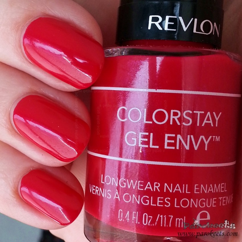 Revlon Roulette Rush nail polish swatch (Colorstay Gel Envy)