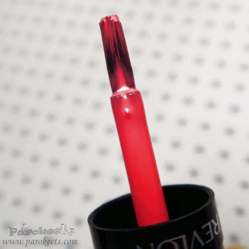 Revlon nail polish 110 Lady Luck brush