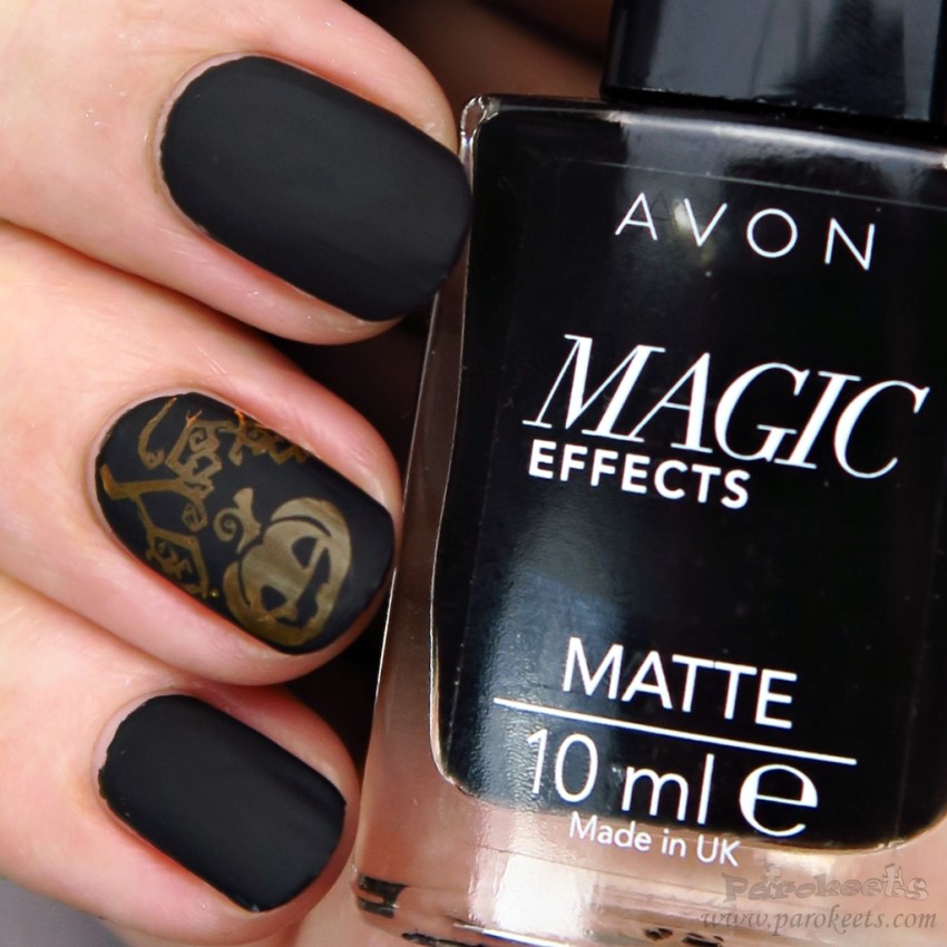 Avon Matte Magic Effects BLACK Halloween zoom