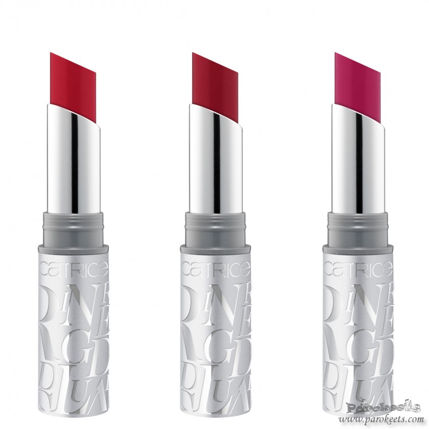 Catrice Alluring Reds matt lipsticks