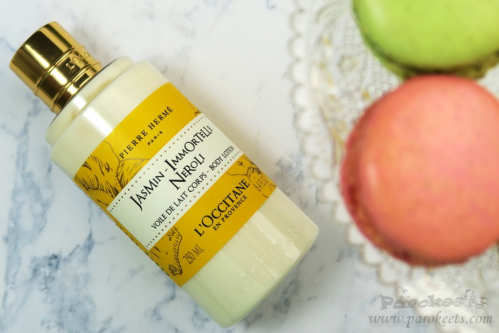 L'Occitane Jasmin-Immortelle-Neroli body lotion