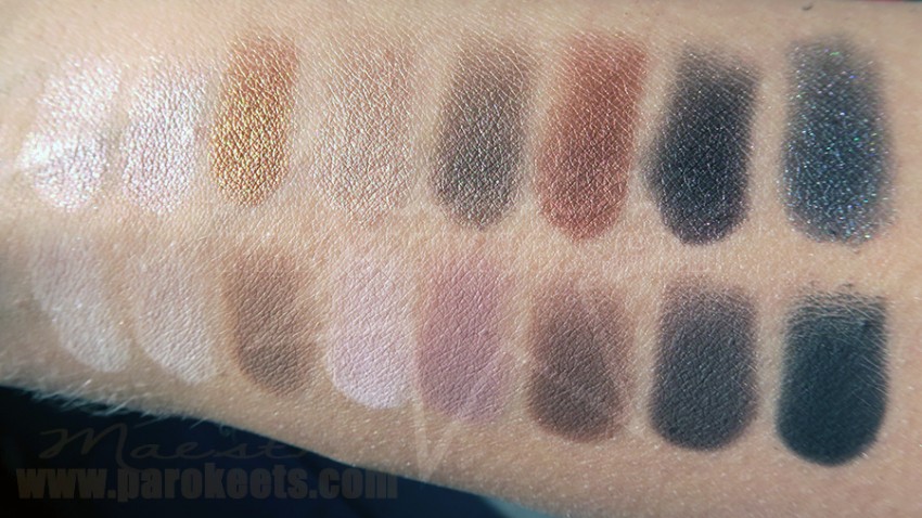 Lorac PRO make up palette (swatch)