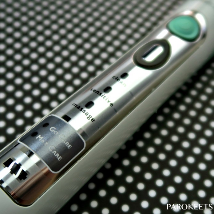Philips Sonicare sonična zobna ščetka (nastavitve)