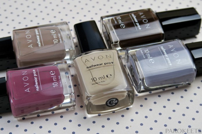 Avon Modern Romance collection nail polishes