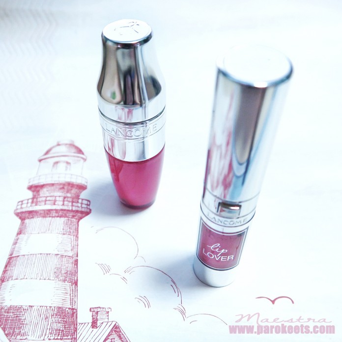 Lancome: Juicy Shaker - Meli Melon, Lip Lover - Beige Adage