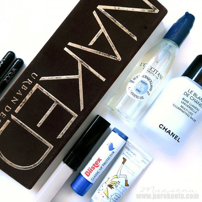 Favoriti april 2016: Urban decay, Chanel, Zoeva, L'Occitane