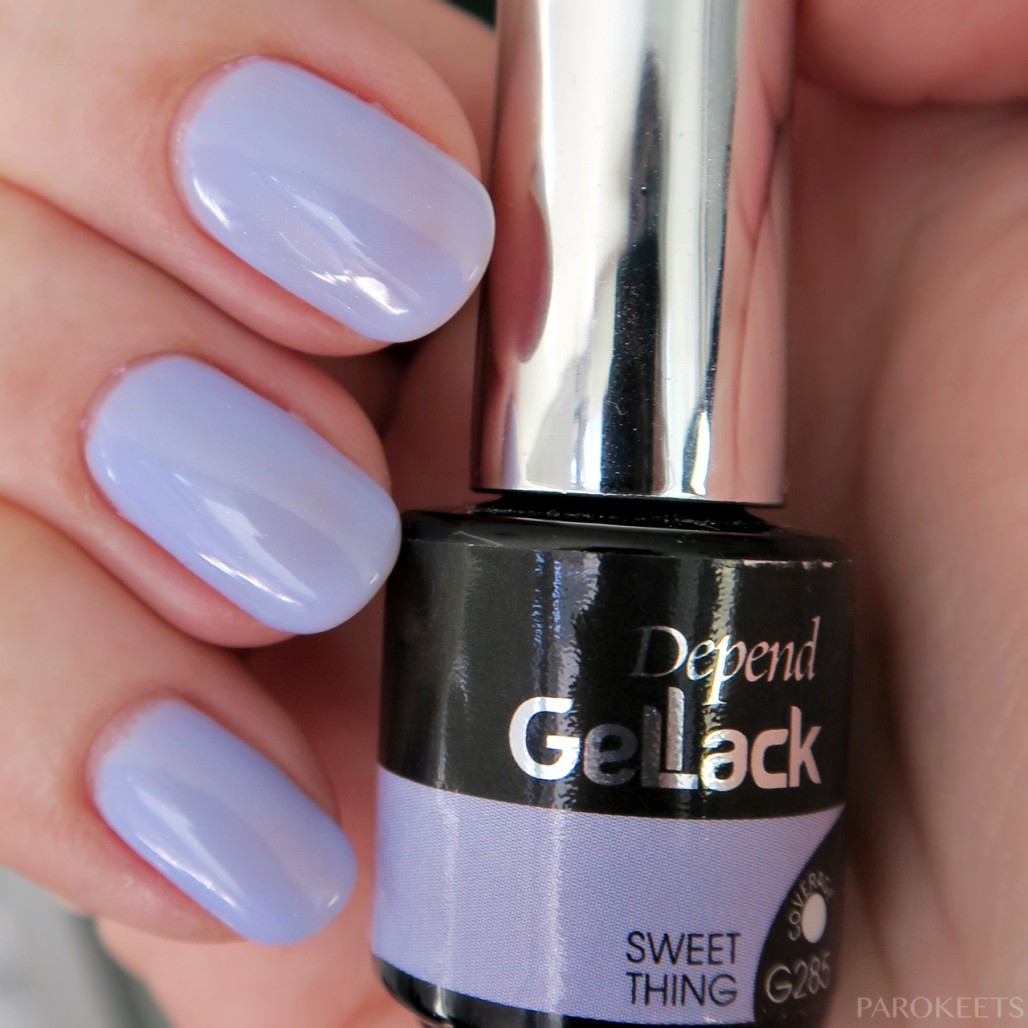 Depend Gellak G285 Sweet Thing swatch (senca)