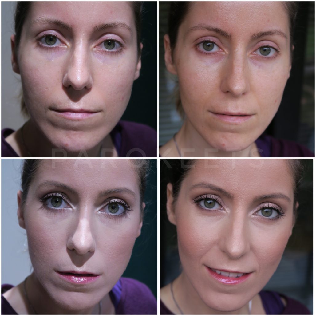 Power of make up (with and without make up)