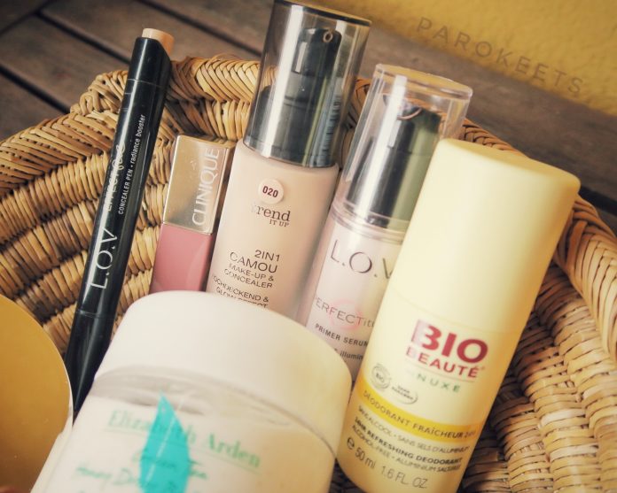 Favoriti: Nuxe, L.O.V, Trend It Up, Clinique, Elizabeth Arden