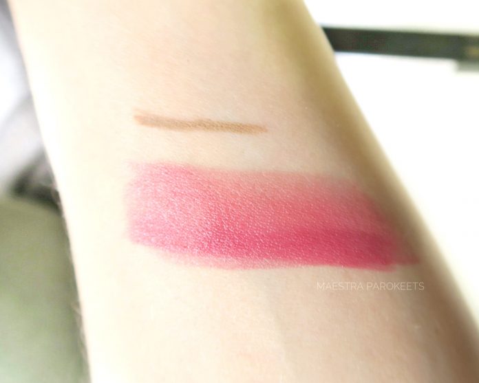 Catrice Ombre lipstick (010), Slim'Matic eyebrow pencil (010)