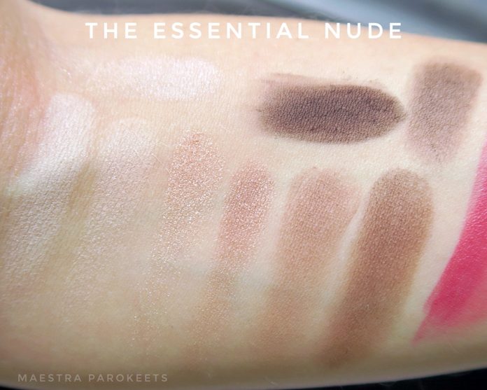Catrice The Essential Nude eyeshadow palette (swatch)