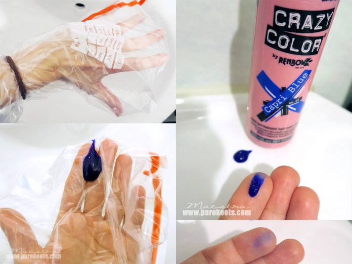 Crazy Color - Capri Blue Hair Dye