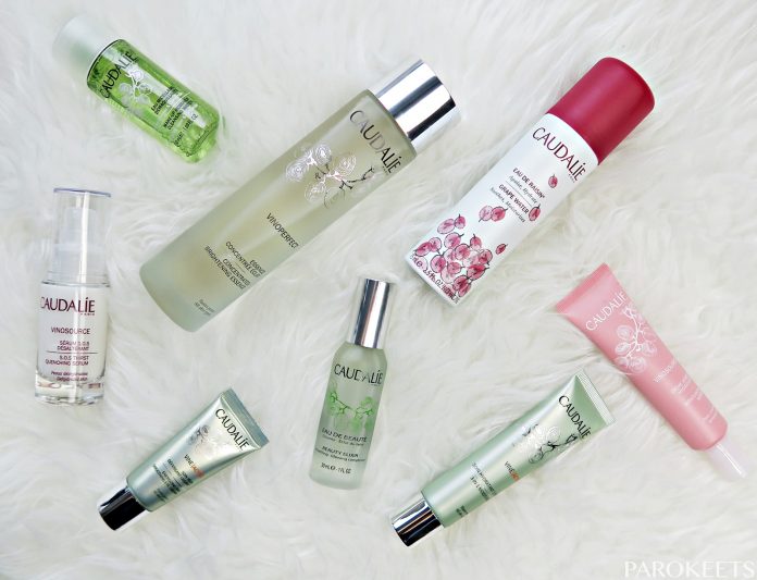 Caudalie skincare top 3 by Gabi Gejba Parokeets