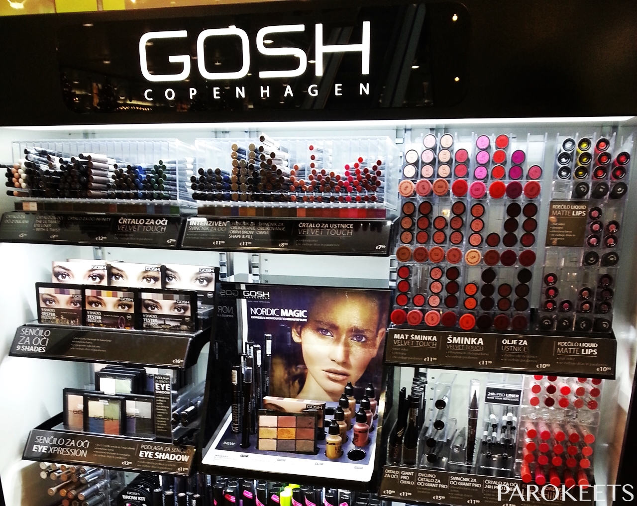Gosh makeup shop