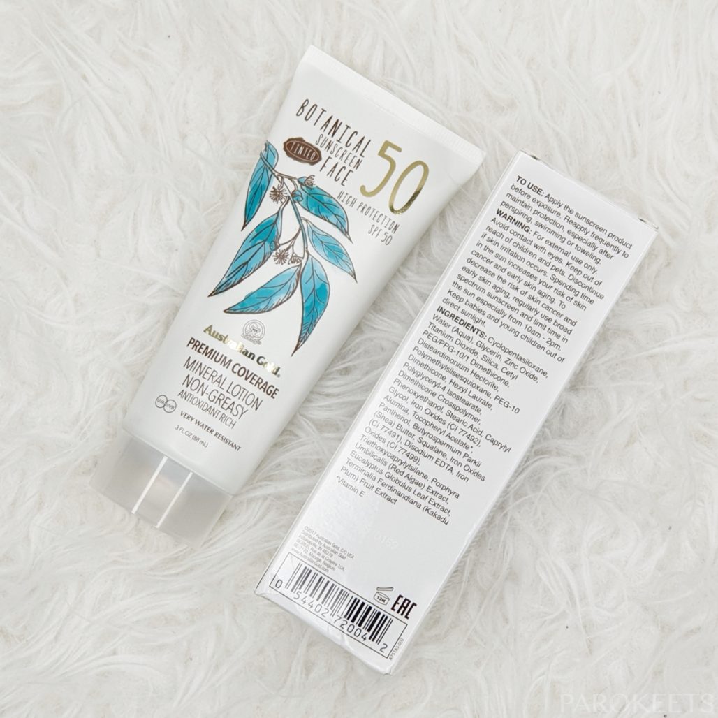 Mineralna sončna krema Australian Gold Botanical SPF 50