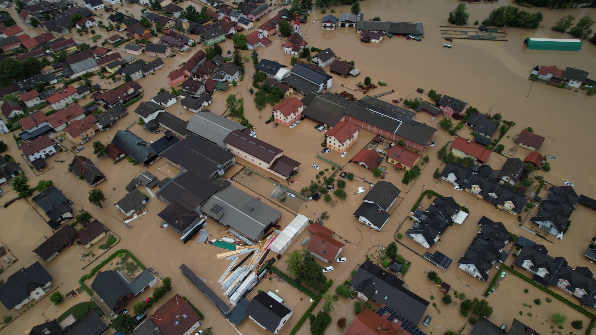 Komenda flood 2023 photo by Boris Nose Komenda flood 2023 photo by Boris Nose